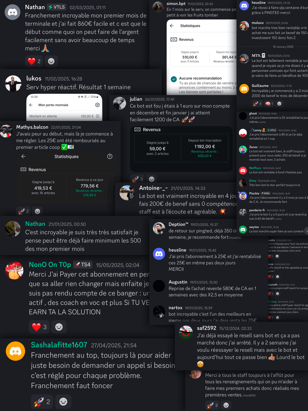 Ted Bot Discord PING'TED - Bot Vinted - Comment commencer l'achat revente de 0 pour ...